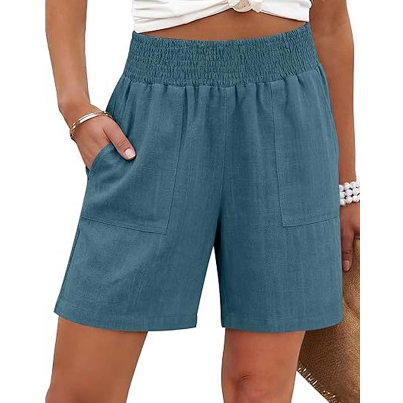 Women's Casual Summer Shorts with Pockets