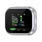📢6-in-1 Air Quality Detector 🛡️ – Carbon Monoxide, Combustible Gas & Smoke Alarm, LCD Display, Magnetic, Battery Backup – Home & Caravan Safety