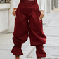 👖 LIMITED-TIME 50% OFF! ✨ Women's Pleated Lantern Pants – Ruffled Cuffs, Drawstring Waist, Flow Wide-Leg 🌸