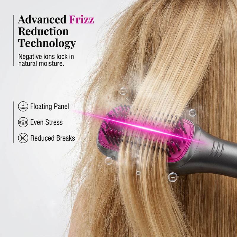 🎁2026 New Arrivals 50% OFF💥Professional 3-in-1 Hot Air Brush – Dry, detangle & volumize – 162K+ sold, salon results at home – smooth & shiny ✨🌀💨