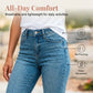 🔥Women's Casual High Waist Stretch Capri Jeans