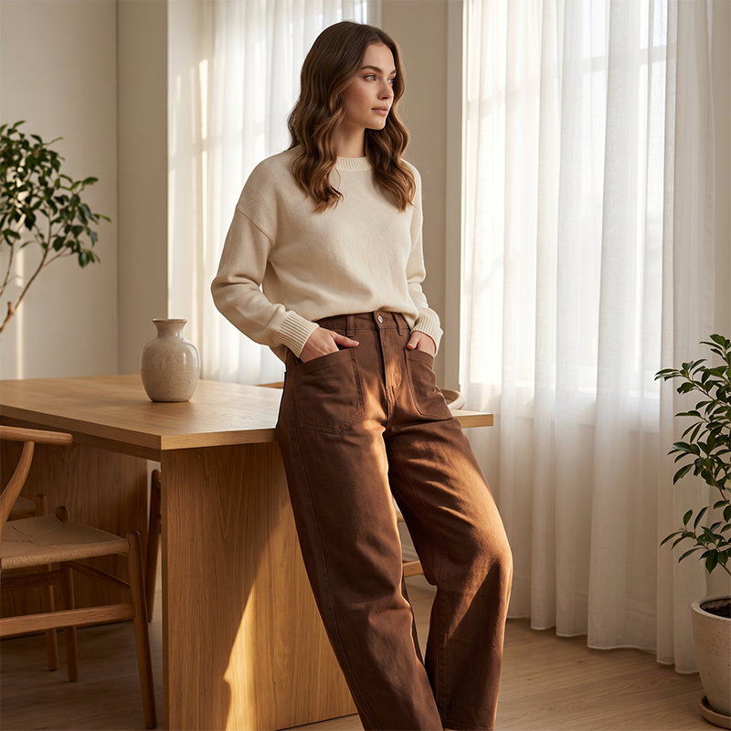 🎉 2026 Sale — Over 23,000 Sold! 💞 High-Waist Wide-Leg Pants – Legs for Days, Effortless Ease 🌸