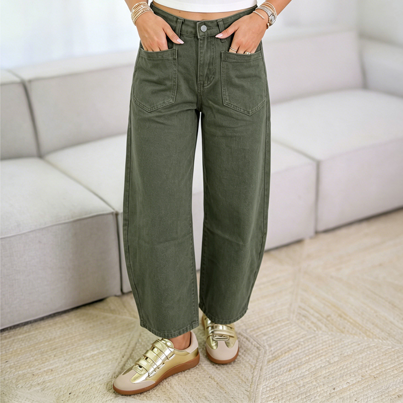 🎉 2026 Sale — Over 23,000 Sold! 💞 High-Waist Wide-Leg Pants – Legs for Days, Effortless Ease 🌸