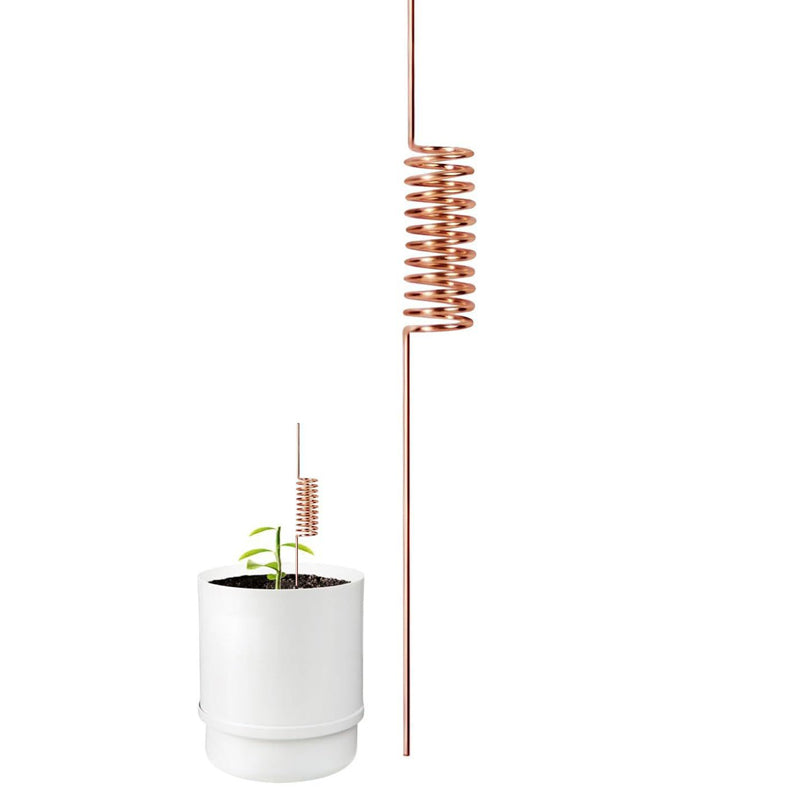 Copper Spiral Antenna Plant Stakes