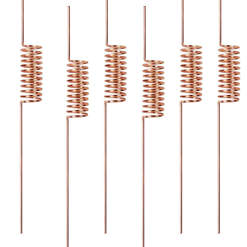 Copper Spiral Antenna Plant Stakes