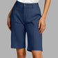 Women's Solid Color Casual Shorts