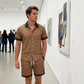 Men's Printed 2-Piece Summer Set