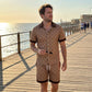 Men's Printed 2-Piece Summer Set