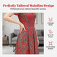 Comfortable Fit-and-Flare Summer Midi Dress
