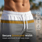 Men's Summer Color-Block Sportswear Set