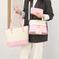 👜4-in-1 Color-Block Tote Bag Set ✨The Handbag Set Every Woman Needs