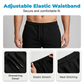 Men's Gradient Print Shirt and Shorts Set