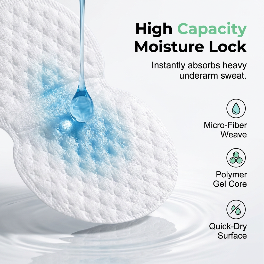 Disposable Underarm Sweat Patches