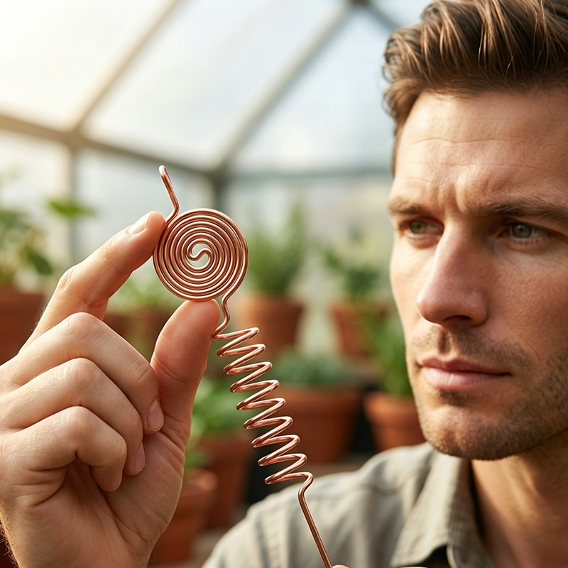 Electroculture Copper Gardening Antenna