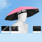 Lightweight Folding Sun Rain Headwear Umbrella Hat