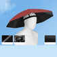Lightweight Folding Sun Rain Headwear Umbrella Hat
