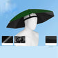 Lightweight Folding Sun Rain Headwear Umbrella Hat