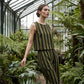 Women's Stripe Top & Pants 2-Piece Set