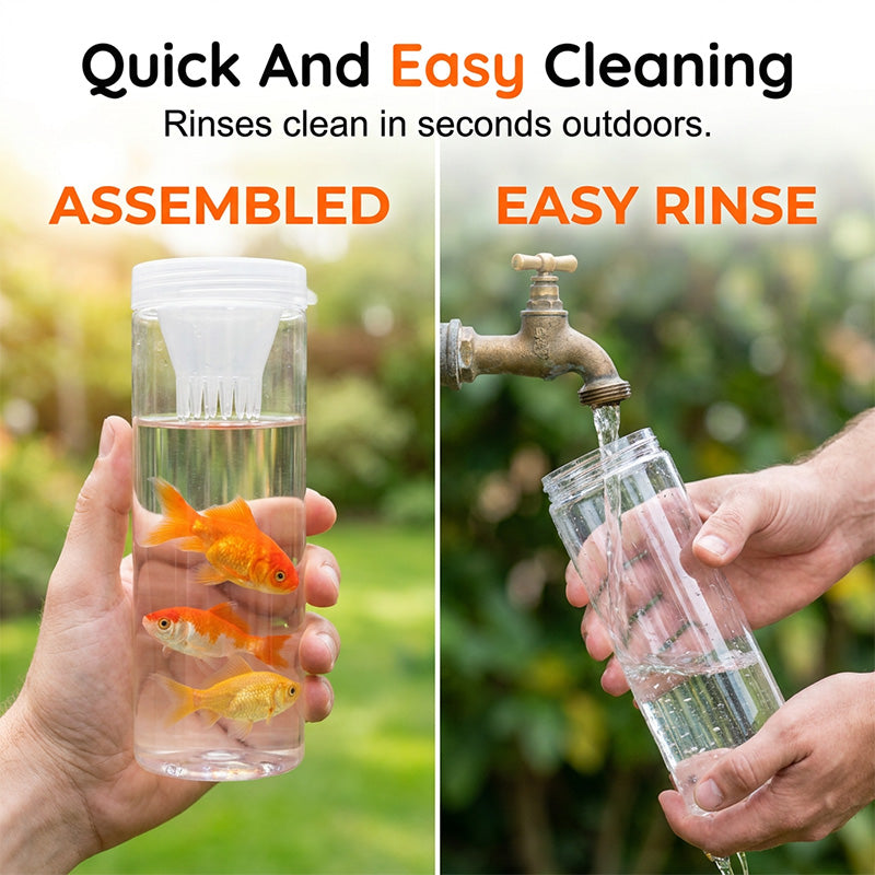 ⌛Limited-time offer-Children Outdoor Adventure Fish Catching Bottle Toy