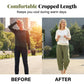 Women’s Casual Loose Fit Cropped Pants