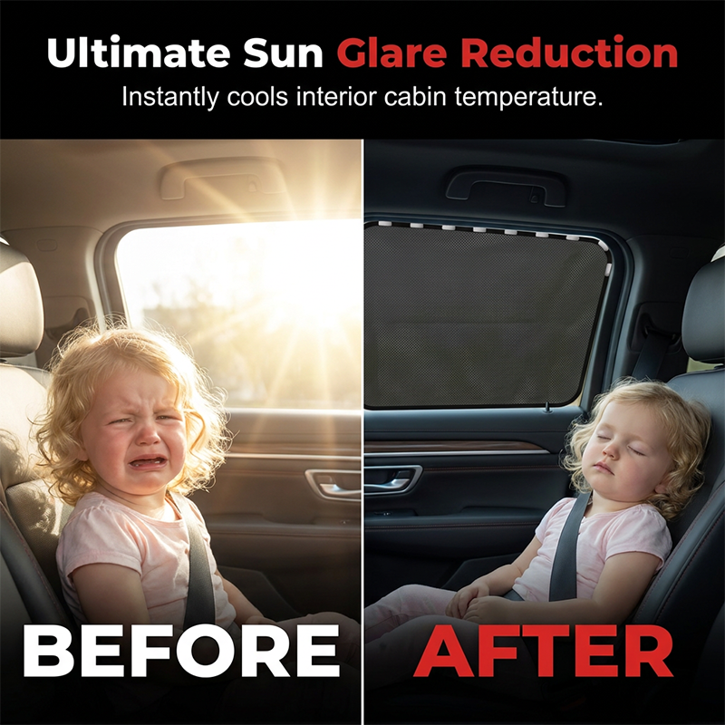 Universal Magnetic Car Sun Shade Cover