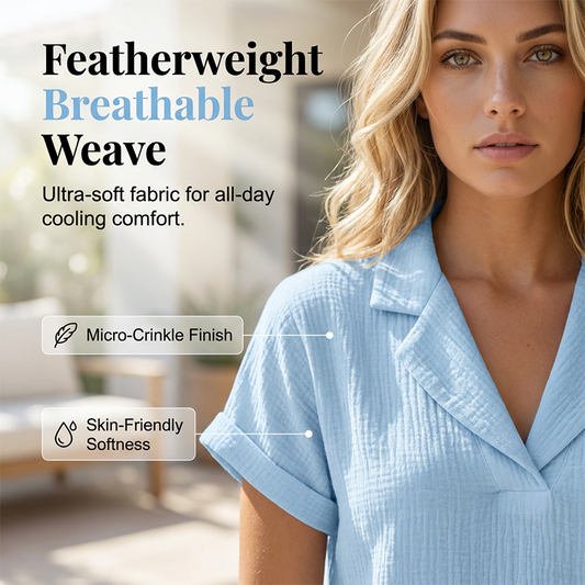 ⌛50% off on the last day-Women's Loose Fit Summer Knit Tee