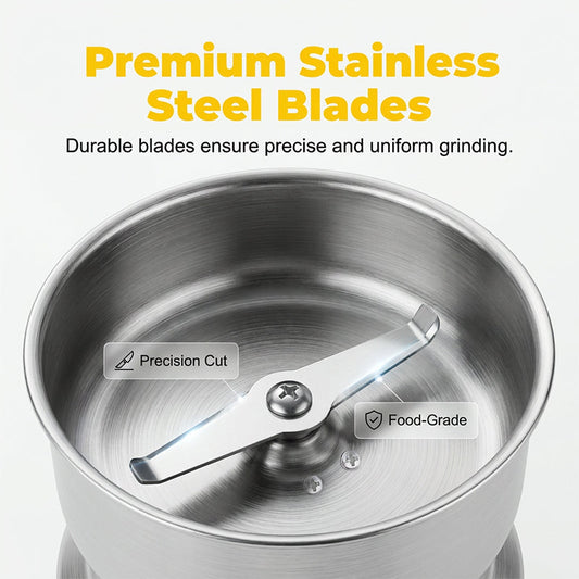 ⌛Limited-time offer-Stainless Steel Multi-Purpose Electric Grinder