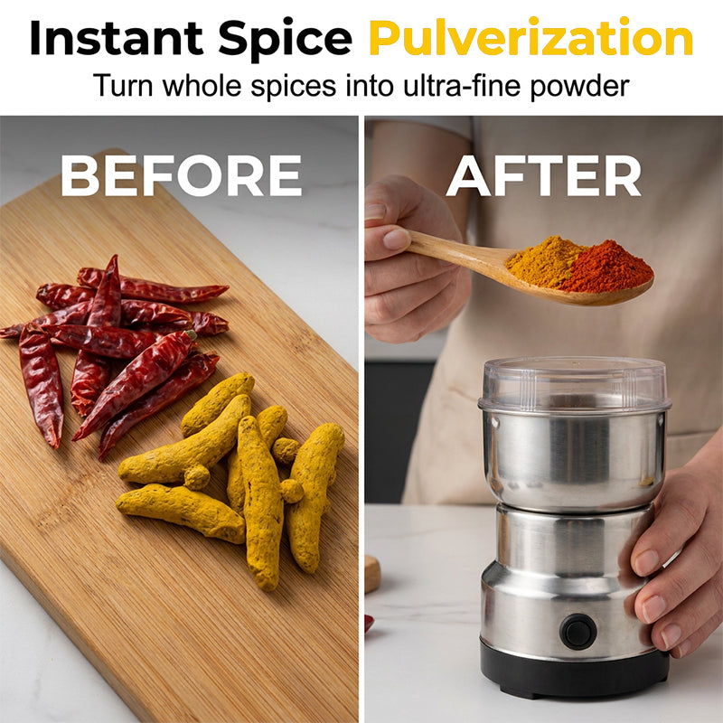 ⌛Limited-time offer-Stainless Steel Multi-Purpose Electric Grinder