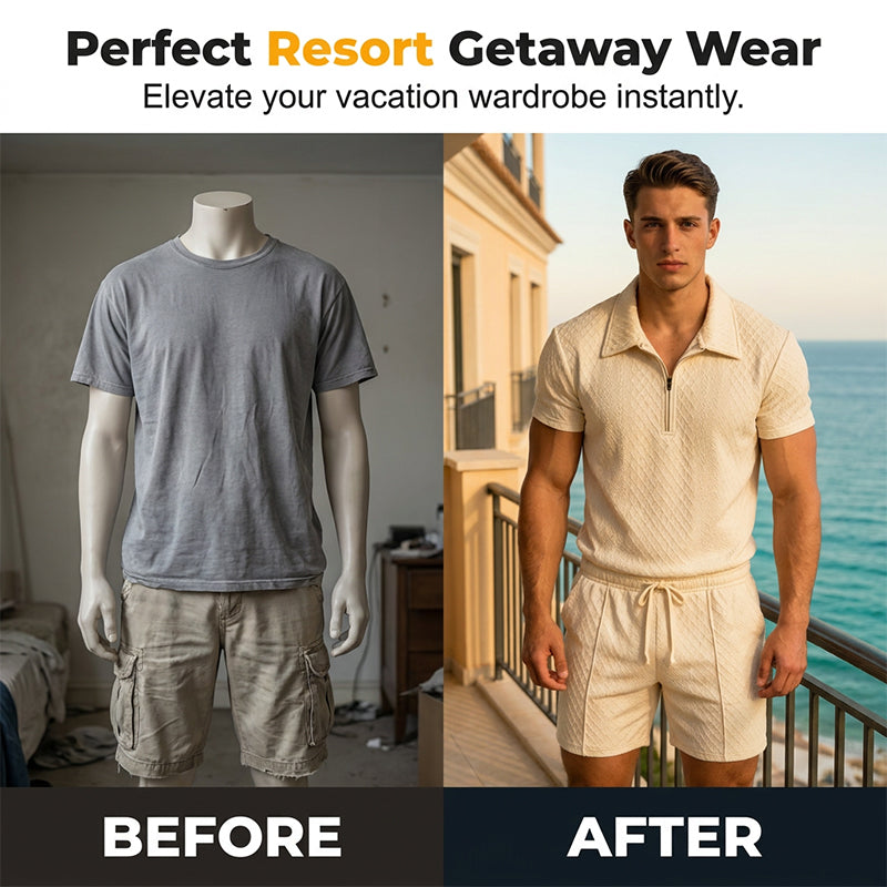 Men's Two Piece Summer Outfit
