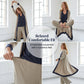 Women’s 3 Piece Outfit Contrast Color Cardigan Vest Pants Set