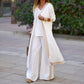 Women’s 3 Piece Outfit Contrast Color Cardigan Vest Pants Set