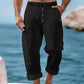 Men's Casual Linen Drawstring Pants