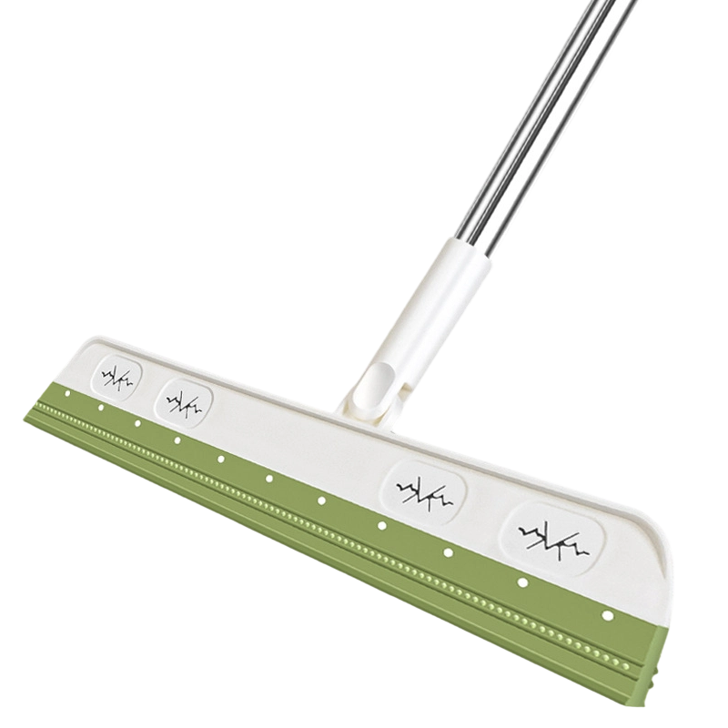 ⌛Limited-time offer-Rotating Silicone Floor Squeegee Broom