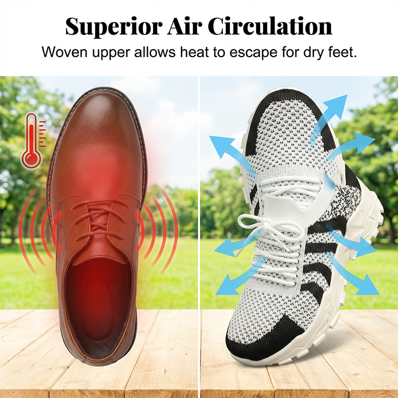 Women's Breathable Casual Knit Sneakers