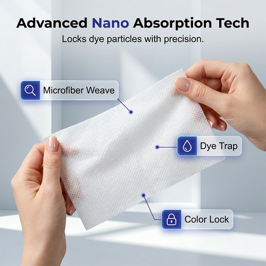 🔥Limited-Time Offer-Anti Color Transfer Laundry Sheets