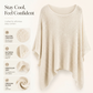 Women’s Hollow-Out Batwing Sleeve Knit Top