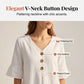 Women’s Solid Color Ruffle Sleeve Midi Dress