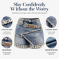 Women's Rhinestone Layered Denim Skort
