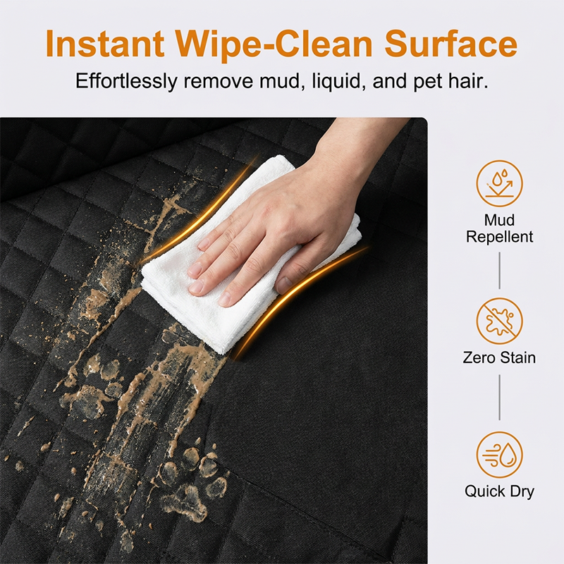 🔥Limited-time offer-Convertible Car Pet Seat Cover and Booster Dog Basket