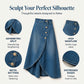 ⌛Limited-time offer-Women's High-Waist Irregular Denim Skirt