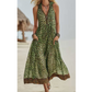 ⌛Limited-time offer-Women's Summer Leopard Printed Maxi Dress