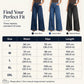 👖Women's High-Waisted Wide-Leg Jeans– Flattering Vintage Fit Denim ✨