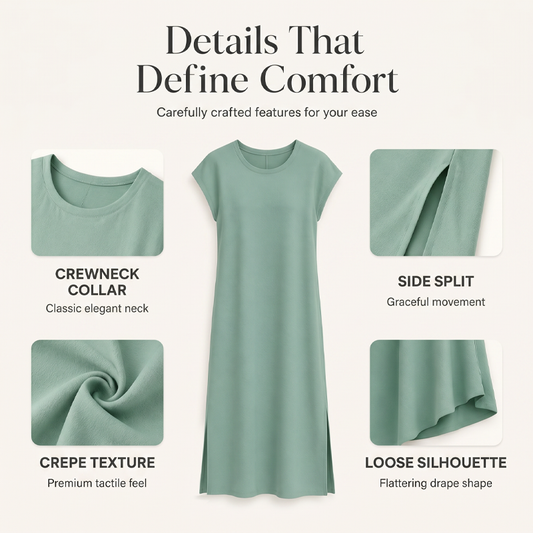 ⌛Limited-time offer-Women's Summer Sleeveless Side Slit Dress