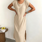 Women's Summer Sleeveless Side Slit Dress