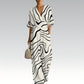⌛Limited-time offer-Women's Elegant V-Neck Printed Jumpsuit