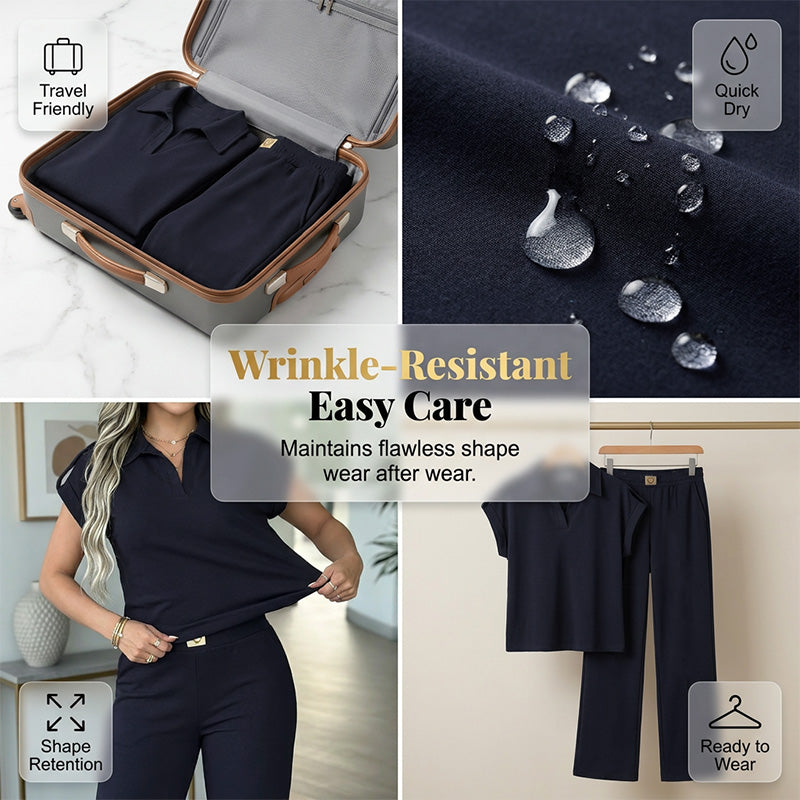 💙✨Women's Casual Top & Pants 2-Piece Set