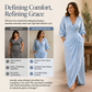 ⌛Limited-time offer-Women's Elegant V-Neck Wrap Maxi Dress