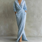 ⌛Limited-time offer-Women's Elegant V-Neck Wrap Maxi Dress