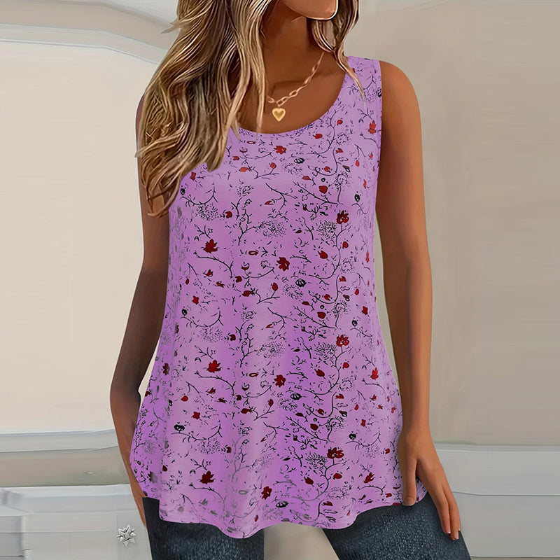 💥50% off on the last day-Women's Summer Printed Sleeveless Tank Top