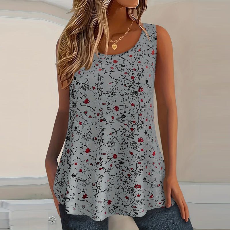 💥50% off on the last day-Women's Summer Printed Sleeveless Tank Top